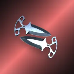 StatTrak Shadow Daggers | Blue Steel | После полевых испытаний