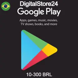 Подарочная карта Google Play Бразилия 10-300 BRL
