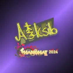 Sticker | Aleksib (Glitter) | Shanghai 2024
