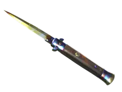 Stiletto Knife | Case Hardened | Немного поношенное