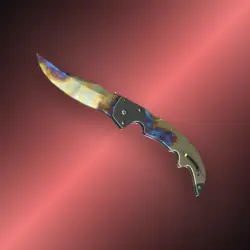 StatTrak Falchion Knife | Case Hardened | Поношенное