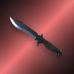 StatTrak Bowie Knife | Blue Steel | Немного поношенное