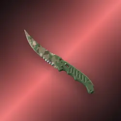 StatTrak Flip Knife | Forest DDPAT (Field-Tested)