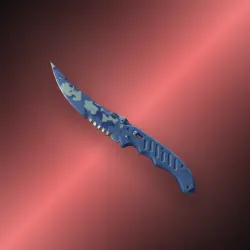 StatTrak Flip Knife | Bright Water | Прямо с завода