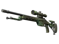 Souvenir SSG 08 | Jungle Dashed | Поношенное