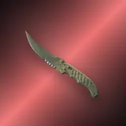 Flip Knife | Safari Mesh (Battle-Scarred)