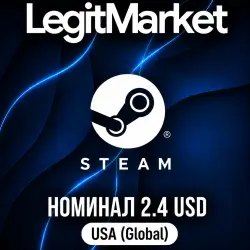 STEAM 2,4$ | STEAM WALLET CARD | GLOBAL | КЛЮЧ АКТИВАЦИИ | АВТО