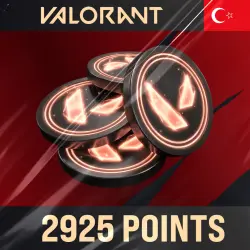 2925 VP Valorant TURKEY KEY — DIGITAL GIFT CODE (TR REGION) AUTO