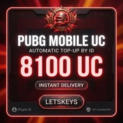 Pubg Mobile · AUTO 24/7 · by ID · 8100 UC