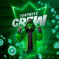 FORTNITE CREW | +1000 V-BUCKS | VIA EPIC GAMES | Türkiye | FREE REGION CHANGE