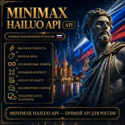 [AUTO 24/7] MiniMax Hailuo | Баланс API | Скидка 9