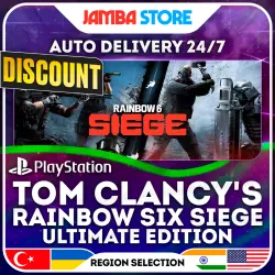 Tom Clancy's Rainbow Six Siege Ultimate Edition · PS4/PS5 · TR/UA/IN/US · AUTO 24/7