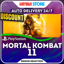 Mortal Kombat 11 · PS4/PS5 · Region Selection · DISCOUNT 05.11
