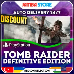Tomb Raider: Definitive Edition · PS4 · TR/UA/IN/US · AUTO 24/7 · DISCOUNT 30.07