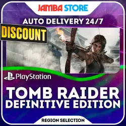 Tomb Raider: Definitive Edition · PS4 · TR/UA/IN/PL/US · AUTO 24/7 · DISCOUNT 24.09