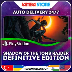 Shadow of the Tomb Raider Definitive Edition · PS4 · TR/UA/IN/US · AUTO 24/7