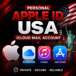 USA Apple ID iCloud Account App Store iCloud Mail Active