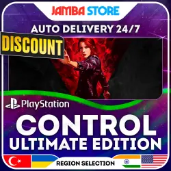 CONTROL Ultimate Edition · PS4/PS5 · TR/UA/IN/US · AUTO 24/7 · DISCOUNT 30.07