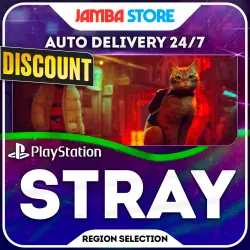 Stray · PS4/PS5 · TR/UA/IN/PL/US · AUTO 24/7 · DISCOUNT 08.10