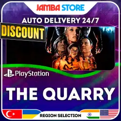 The Quarry · PS4/PS5 · TR/UA/IN/PL/US · AUTO 24/7 · DISCOUNT 27.08