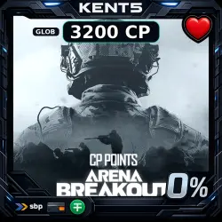 Arena Breakout Gift Card - Arena Breakout: 3200 CP - Глобал (GLOBAL)
