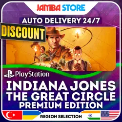 Indiana Jones and the Great Circle Premium Edition · PS5 · TR/IN/PL/US · AUTO 24/7