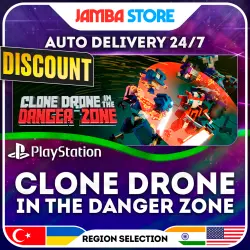 Clone Drone In The Danger Zone · PS4 · TR/UA/IN/US · AUTO 24/7 · DISCOUNT 30.07