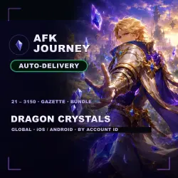 AFK Journey — Dragon Crystals and bundles by Account ID, Global