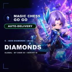 Magic Chess: Go Go — Diamonds by User ID and Server ID, Global