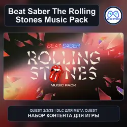 The Rolling Stones Music Pack for Beat Saber | Meta Quest DLC