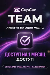 CapCut pro Team Subscription 1 Month - Private Account (Global)