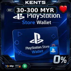 PlayStation Store Wallet • Малайзия (MY) • 30-300 MYR
