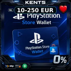 PlayStation Store Wallet • Нидерланды (NL) • 10-250 EUR