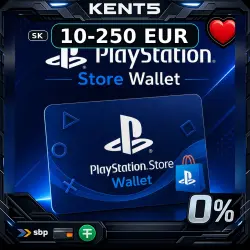 PlayStation Store Wallet • Словакия (SK) • 10-250 EUR