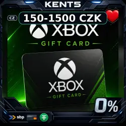 Xbox Gift Card • Чехия (CZ) • 150-1500 CZK