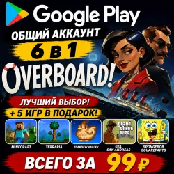 Overboard! for Android Google Play Account 6-in-1