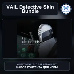 Detective Character and Weapon Skin Bundle для VAIL | DLC Meta Quest 2/3/3S