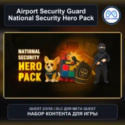 National Security Hero Pack для Airport Security Guard | DLC Meta Quest 2/3/3S