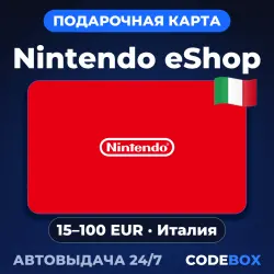 Nintendo eShop IT (EUR) - подарочная карта