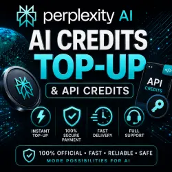 Perplexity AI Credits Top-Up | 500 Credits |