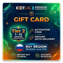 EXITLAG RU Tier2 1-12 months ACTIVATION CODE AUTO DELIVERY