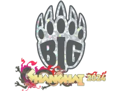 Sticker | BIG (Glitter) | Shanghai 2024