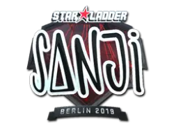Sticker | SANJI (Foil) | Berlin 2019