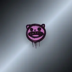 Sealed Graffiti | Happy Cat (Bazooka Pink)