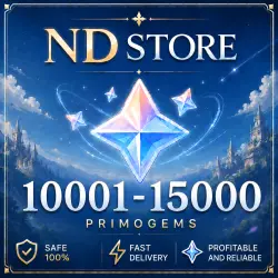 24/7 | Account with 10,000 – 15,000 Primogems | Genshin Impact