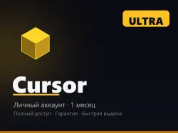 Cursor Ultra — Personal Account for 1 Month | 20× Usage | Maximum Power