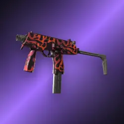 MP9 | Ruby Poison Dart | Закалённое в боях