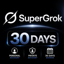 SuperGrok Private Account 1 Month Access