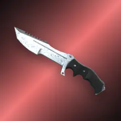 Huntsman Knife | Damascus Steel (Field-Tested)