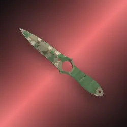 Skeleton Knife | Forest DDPAT | Немного поношенное
